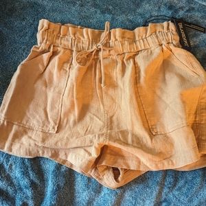 NWT blanknyc camel safari shorts size 30